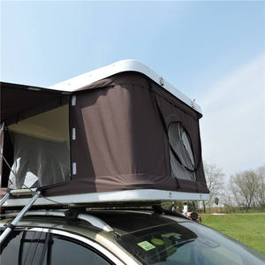 Cáscara dura <span class=keywords><strong>en</strong></span> la azotea de la tienda de camping 4x4 ripstop tela durable fácil conjunto impermeable de techo de coche para la venta 1-2 <span class=keywords><strong>hombre</strong></span> 4 temporada - Product Image 4