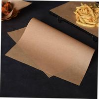Papier sulfurisé de luxe Papier sulfurisé Double Silicone étanche à l'humidité Emballage alimentaire Gâteau Sandwich Bonbons Pain Cuisson