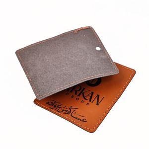 Étiquette personnalisée en cuir PU pour vêtements, étiquette adhésive en cuir gaufré pour jeans, patch en cuir gravable pour vêtements et t-shirts - Product Image 3