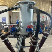 Séparateur solide-liquide industriel ZhengHao, hydrocyclone, désander, polyuréthane résistant à l'usure, taux de récupération de 90 %, garantie 1 an