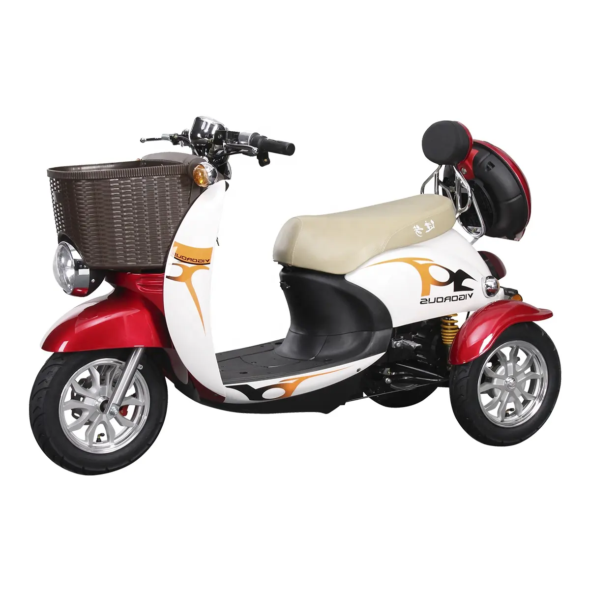 CE aprobado 2020 nueva llegada sentado usado adulto desplazamientos 500W 1000W Motor accionado eléctrica de 3 ruedas Scooters