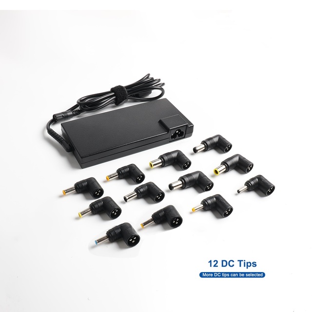 Trending New Products 2026 Slim Shell 90W Laptop Charger OEM Laptop AC Adapter with 8 to 12 DC Tips Universal Power Adapter