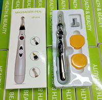 Stylo de massage électronique à piles AAA, stylo d'acupression, stylo de massage des méridiens, stylo à impulsions pour la relaxation et le soulagement