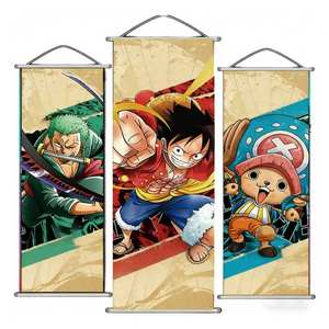 Neue Einteilige Lange Wandrolle Cartoon Monkey D. Luffy Rollposter Anime-Merchandise Urlaubsgeschenk Raumdekoration - Product Image 1