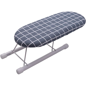 Petite planche à repasser pliable domestique avec accessoires de manchon de repassage Mini Design Type debout pour le stockage de garde-robe de voyage - Product Image 1