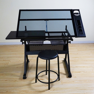<span class=keywords><strong>Table</strong></span> à dessin d'<span class=keywords><strong>architecture</strong></span> en verre pour l'école, nouvelle conception, vente en gros - Product Image 5