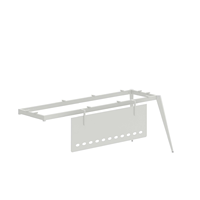 Pieds de table en fonte à montage simple, pieds de table rectangulaires pour bureau, quincaillerie
