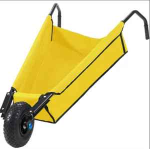 รถเข็นพับเก็บได้ง่าย รถเข็นพับได้ ผ้าใบ รถเข็นสวนแบบพับได้ - Product Image 1