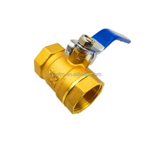 Petit robinet à tournant sphérique fileté en laiton personnalisé OEM est utilisé dans la plomberie - Product Image 6