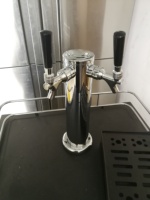Torre de Cerveza con Doble Grifo y Pantalla Digital, Refrigerador de Cerveza, Máquina Enfriadora de Cerveza, Kegerator, Venta Directa de Fábrica