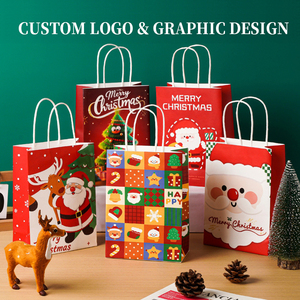 Sacs en papier kraft de couleur unie en gros : personnalisables avec les logos de l'entreprise, écologiques &amp;   Sacs de courses recyclables - Product Image 2