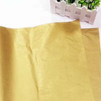 Papier de soie résistant à l'humidité 17 g/m²-Emballage triple industrie pour vêtements, vin et fleurs, or métallique/argent