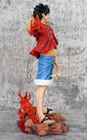 26cm One Pieces Anime Lx Meteor Monkey D. Luffy Figure Statue Poupées Décoration De Bureau Pvc Action Figurine Collection Jouets Cadeaux