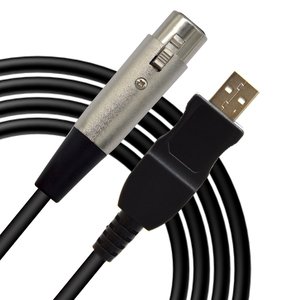Cable USB a guitarra de 3M con conexión de audio niquelada para uso con computadora e instrumentos - Product Image 5