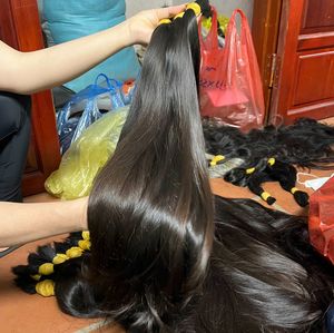 Extensiones de Cabello Humano 100% Natural de Vietnam, Largo de 30, 32, 34, 36, 38, 40 Pulgadas, Liso, Super Doble Trama - Product Image 3