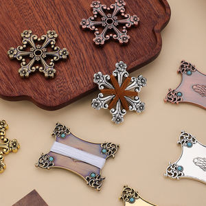 Pannello avvolgitore in metallo <span class=keywords><strong>a</strong></span> 4 colori <span class=keywords><strong>a</strong></span> <span class=keywords><strong>punto</strong></span> <span class=keywords><strong>croce</strong></span> retrò - Product Image 4