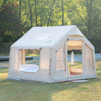 Tente pneumatique Coody 8.0 - Beige, tente pneumatique de haute qualité, tente de camping de luxe pour l'extérieur, fabriquée par Coody