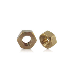 Dadi Esagonali in Ottone M6 M8 M12 M14 M16 M18 M20 DIN934, Dadi in Rame M10 - Product Image 3