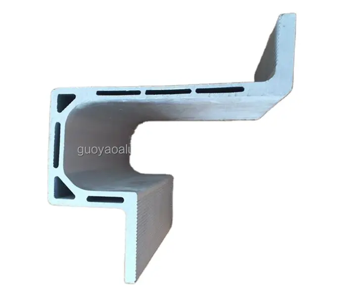 Fabricante de perfiles de tubería de extrusión de pista T con ranura personalizada de aluminio 6063