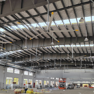 3.6M (12ft) công nghiệp hvls Quạt trần 5-lưỡi siêu Khối lượng không khí làm mát không gian lớn thông gió lưu thông không khí khối lượng lớn - Product Image 4