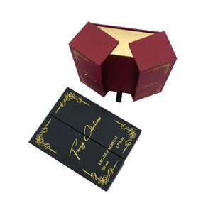 Lüks 30ml 50ml parfüm ambalaj çift açık çevirme küçük hediye özel logolu kutu tasarım parfüm ambalaj - Product Image 6