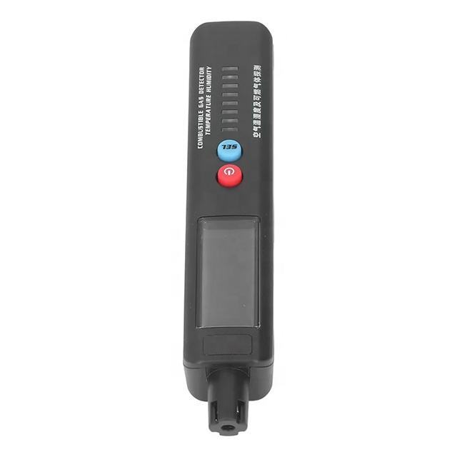 Portable Multimeter Gas Analyzer Multi-Gas Detection Non-Contact Infrared Thermometer LED Beeping Alarm AAA Battery Powered 2s