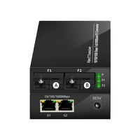 10 100 1000 Fiber optik Ethernet anahtarı medya dönüştürücü 2 Fiber 2 RJ45 Gigabit FTTH XC-2F2E-1G LHGD