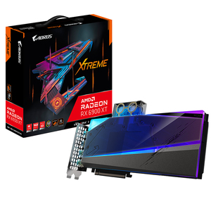 Carte graphique de jeu à refroidissement par eau Radeon 6900XT WATERFORCE WB 16G avec prise en charge de la mémoire GDDR6 et overclocking - Product Image 5