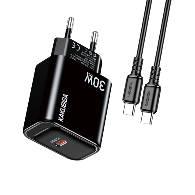 Hot Sale KAKUSIGA PD 30W Fast Mobile Charger Phone Fast Charger