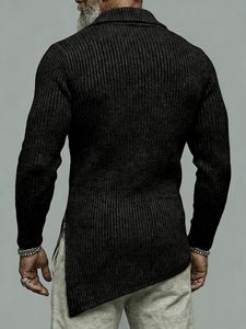<span class=keywords><strong>T</strong></span>-Shirt da Uomo con Collo a <span class=keywords><strong>O</strong></span>, Traspirante in Morbido Cotone, Vestibilità Slim, Top Casual per Look Quotidiano e Street Style - Product Image 3