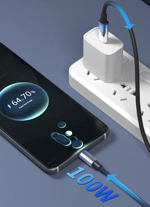 Câble de charge de type C à type C de qualité supérieure avec affichage LED de la puissance, compatible avec la plupart des smartphones - Product Image 4