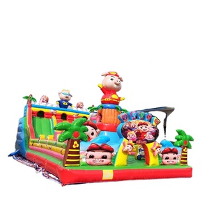 Château gonflable pour enfants, structure <span class=keywords><strong>de</strong></span> jeu gonflable <span class=keywords><strong>de</strong></span> grande taille pour l'extérieur, pour les loisirs et les fêtes dans la cour - Product Image 1