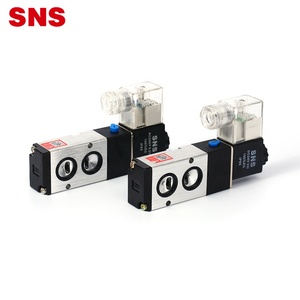 Van Điện Từ Điều Khiển Bằng Khí Nén SNS 4M Series Airtac <span class=keywords><strong>2</strong></span> Vị Trí 5 Cổng - Product Image 2