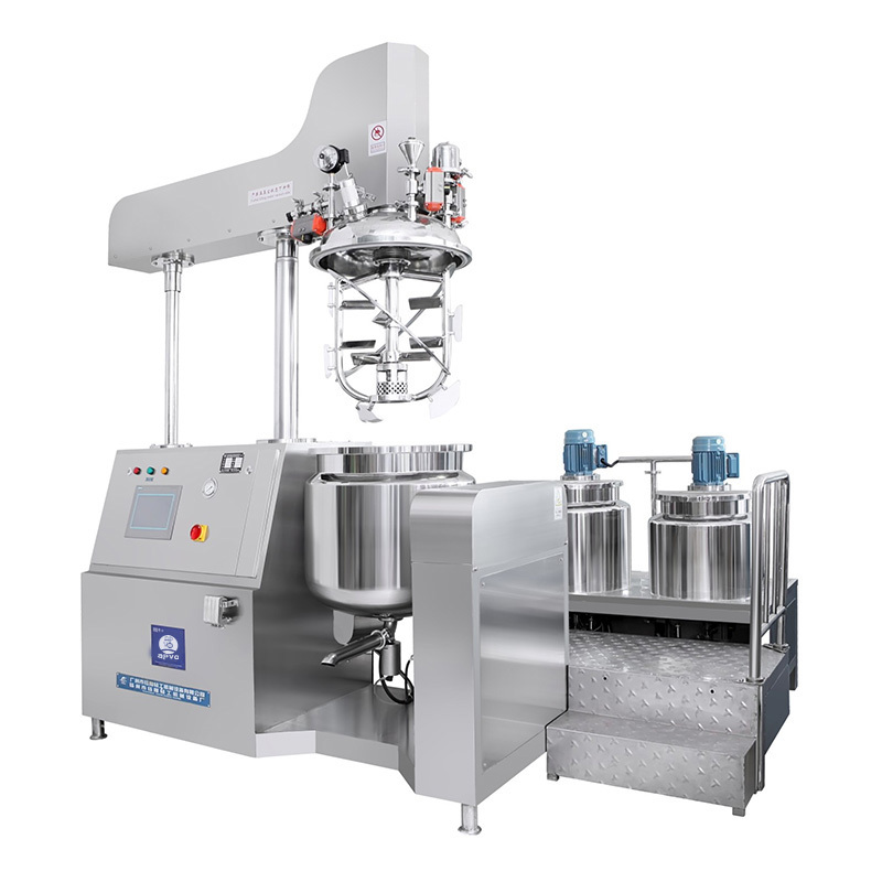 Industrial Cream Homogenizing Mixing Kettle Vacuum