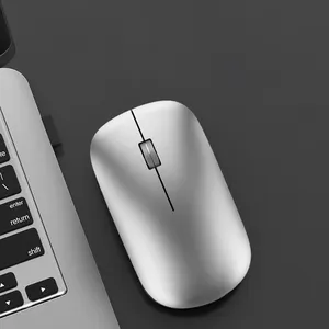 Toptan 2.4ghz ergonomik fare taşınabilir fareler ofis bilgisayar dizüstü fareler için Mac Ultra ince ergonomik kablosuz fare