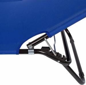 Tumbona Plegable con Reposapiés Ajustables, Relájese con Comodidad y Estilo, Estructura Ligera y Plegable - Product Image 4