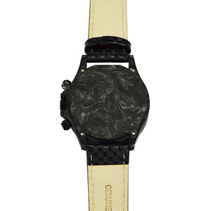 Uhren automatische Männer Luxus <span class=keywords><strong>ETA</strong></span> <span class=keywords><strong>7750</strong></span> Uhrwerk Kohle faser geschmiedete Uhr - Product Image 4