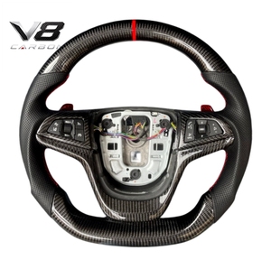 Volant en fibre de carbone véritable V8carbon pour accessoires intérieurs de voiture HSV VF, pièces automobiles, modification, course, sport, personnalisé - Product Image 6