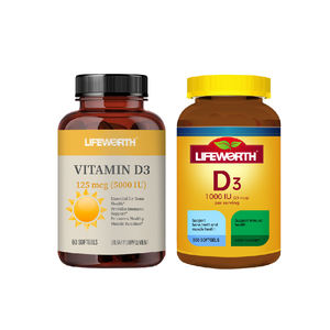 Lifeworths 공장 맞춤형 비타민 D3 성인용 미네랄 칼슘 보충제 소프트젤 캡슐 - Product Image 4