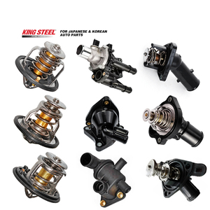 Conjunto de Carcasa de Termostato de Refrigerante del Motor del Sistema de Refrigeración de Piezas de Automóviles para Automóviles Japoneses Toyota Nissan MAZDA MITSUBISHI SUZUKI - Product Image 1