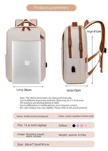 HOJO Large Capacity Waterproof <b>Laptop</b> <b>Backpack</b> With Usb and Zipper Closure <b>Backpack</b> Custom LOGO - Product Image 2