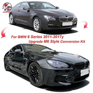 Kit de carrosserie PP pare-chocs avant pare-chocs arrière garde-boue latéral pour série BMW-6 640i <span class=keywords><strong>650i</strong></span> à M6 Style Kit de carrosserie <span class=keywords><strong>F06</strong></span> F12 pièce de voiture - Product Image 1