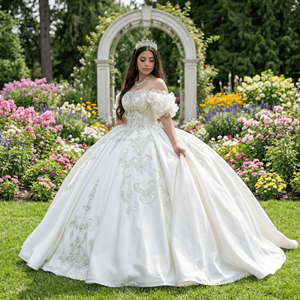 Wx114 Wedding Dresses Bridal Ball Gowns Luxury Design Lace Sparkly Rhinestones For Brides Customize Size Jancember - Product Image 1