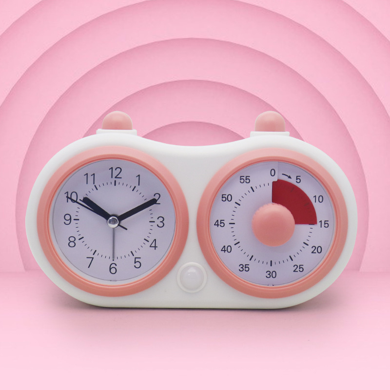 Dual Screen LCD Battery Operated Alarm