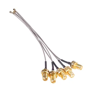 Factory Price Ipex RF Connector Ufl Cable To SMA For Antenna Pigtail RF1.13 RG178 Cable