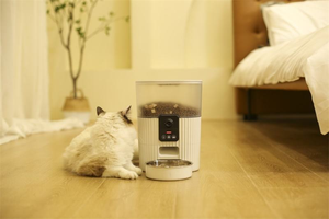 Comedero Inteligente para Mascotas con Monitoreo Remoto por <span class=keywords><strong>Video</strong></span>, Función <span class=keywords><strong>de</strong></span> Alimentación Automática, Cámara <span class=keywords><strong>de</strong></span> Monitoreo para Gatos y Perros - Product Image 4