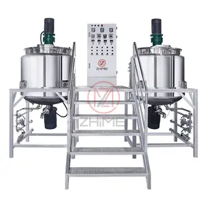 Liquid Detergent Machine Shampoo Lotion Liquid Soap Making Machine Agitator Stirring Blending Tank Mixer Liquid Detergent Mixer