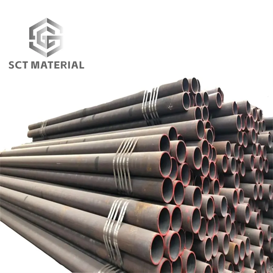 API 5L Grade B Ms Round Low Carbon Pipe Black Petroleum Pipeline API X42 Gas and Oil Seamless Steel Pipe