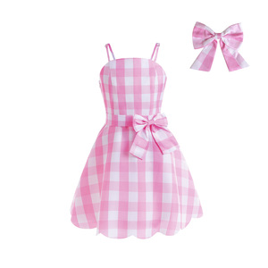 Tv Movie Cos disfraz película de la vida Real vestido rosa FIESTA DE Halloween Cosplay disfraz para niñas vestido de fiesta de Navidad - Product Image 2