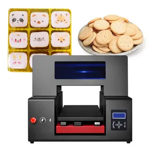 Refinecolor Printer Inkjet makanan dapat dimakan Printer Digital A3 ukuran Dekorasi kue mesin cetak Logo pencetak kue foto